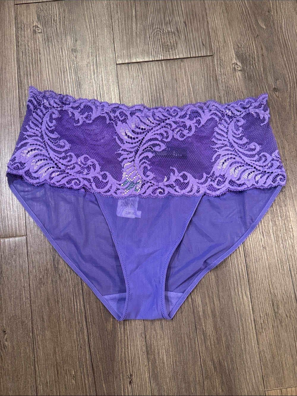 🆕 Natori Purple Lace Bikini Panties. L. NWT!🔥